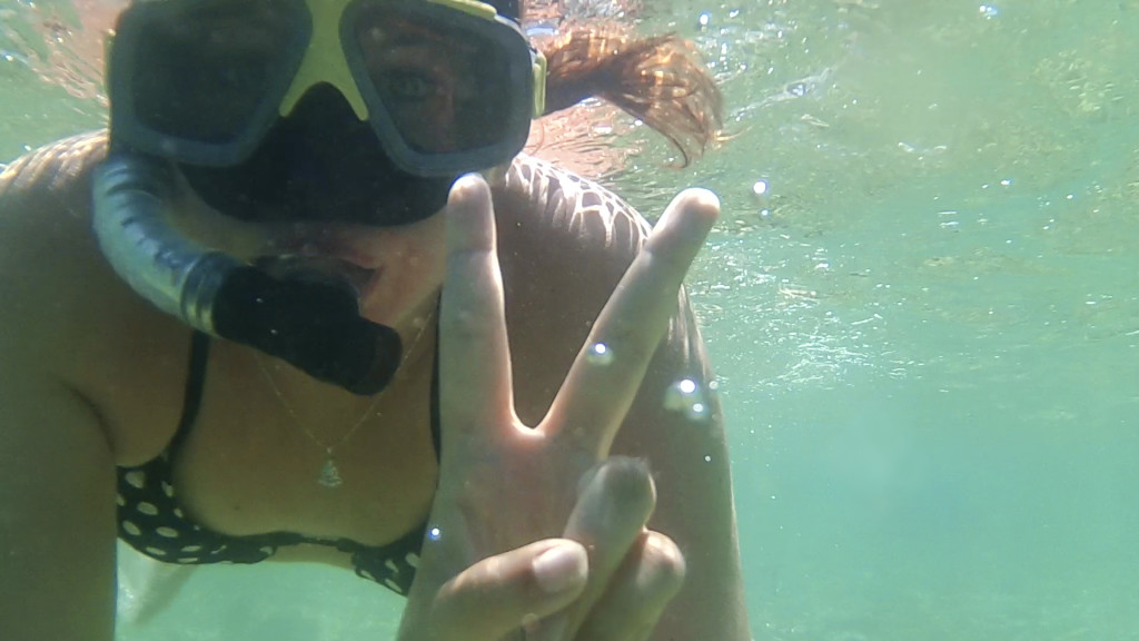 Onderwater selfie!