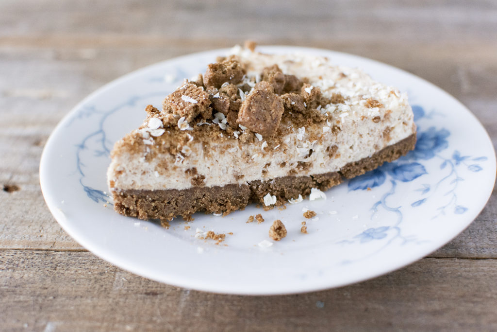 witte chocolade speculaas cheesecake