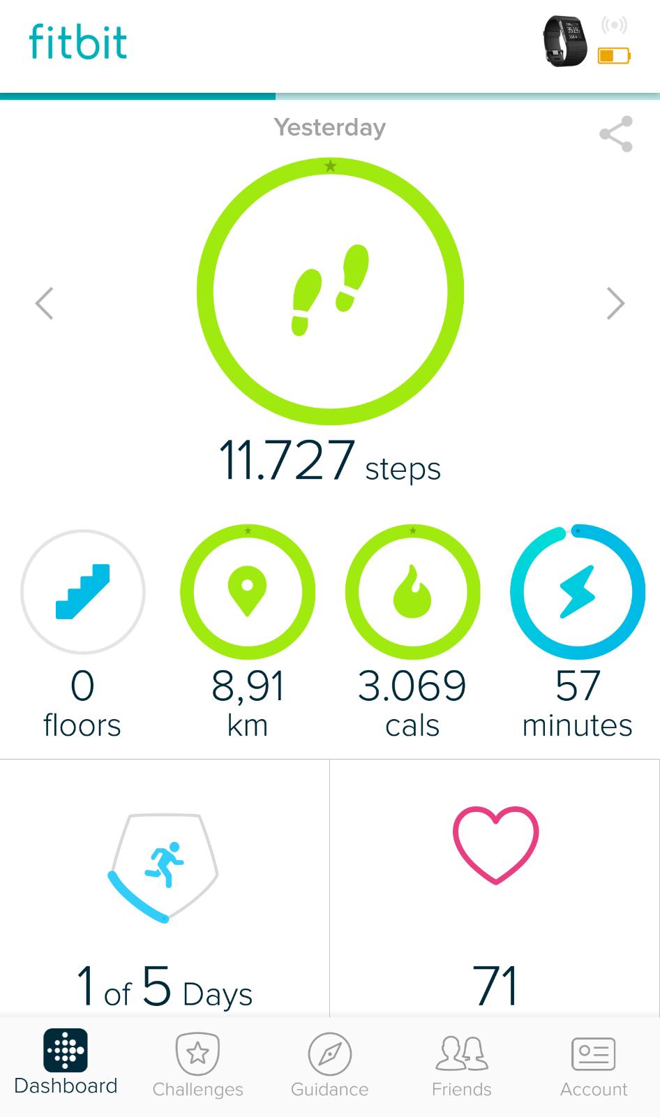 Activity Tracker - Fitbit